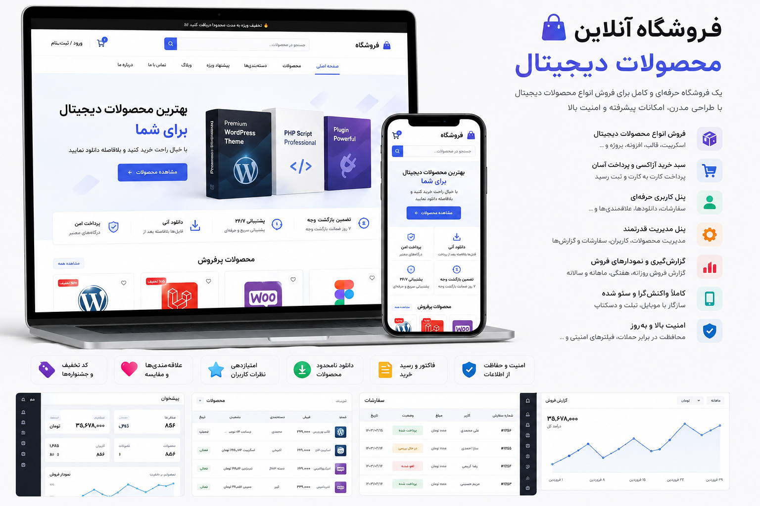 خرید سایت فروشگاهی آنلاین و آماده سفارش